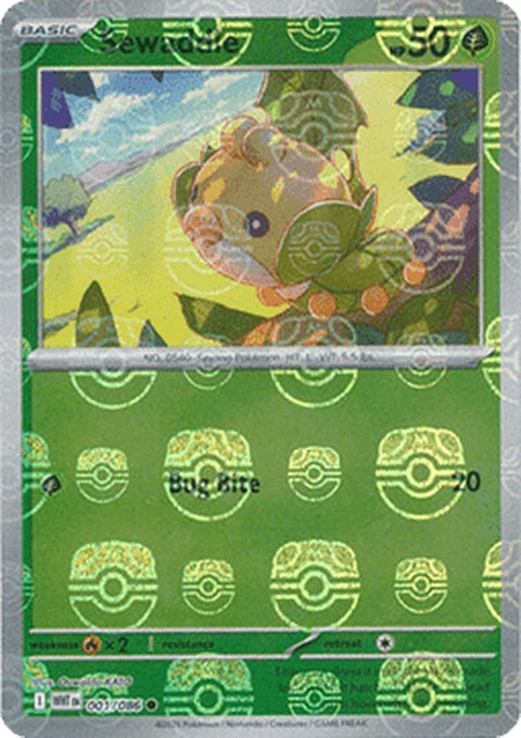 Sewaddle - Master Ball Pattern (1)