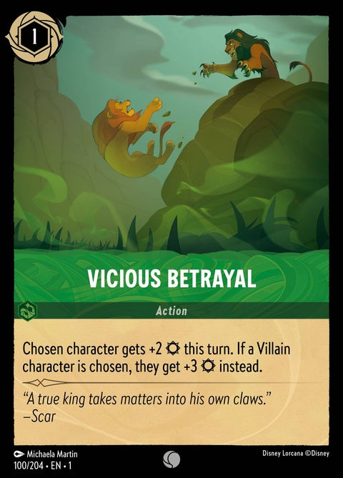 Vicious Betrayal (100)