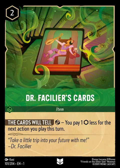 Dr. Facilier's Cards (101)