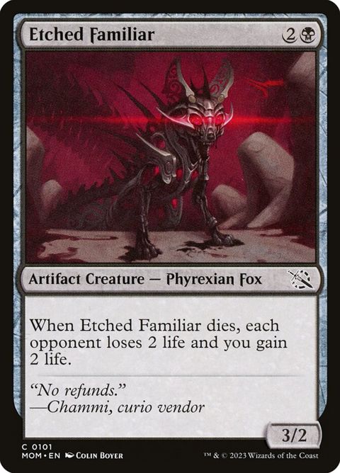 Etched Familiar (101)