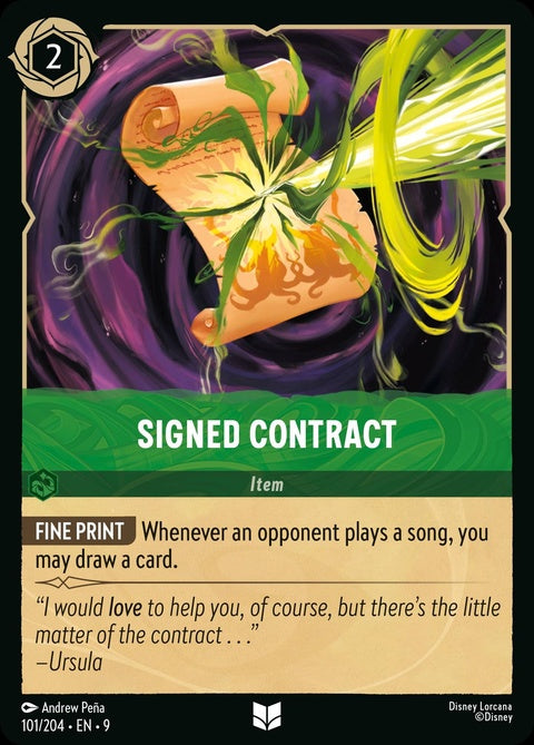 Signed Contract (101)