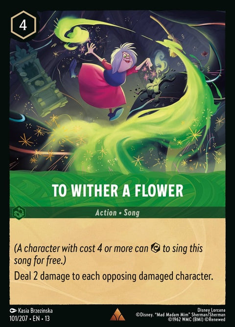 To Wither A Flower (101)