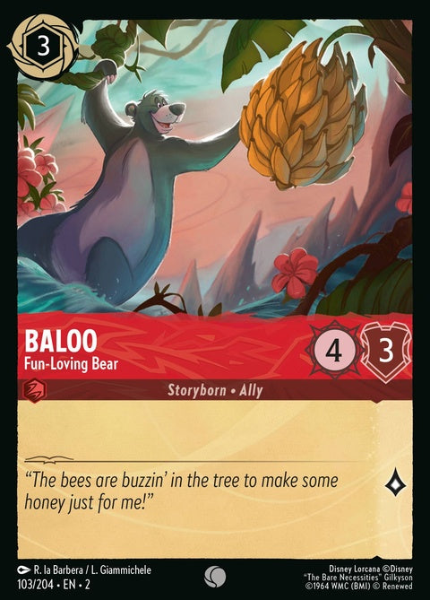 Baloo - Fun-Loving Bear (103)