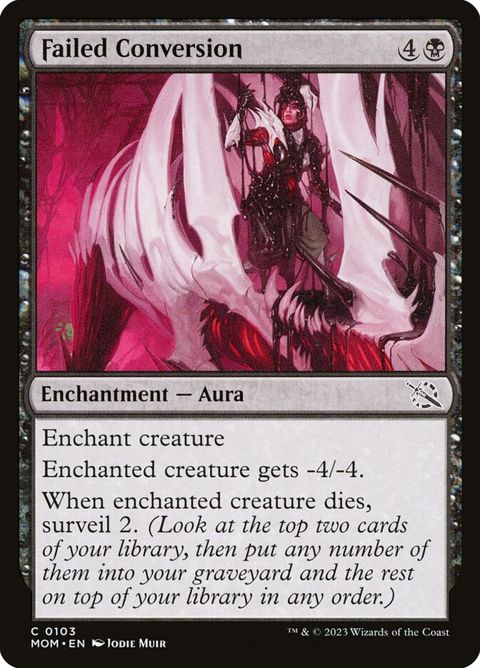 Failed Conversion (103)