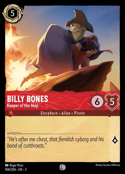 Billy Bones - Keeper Of The Map (104)