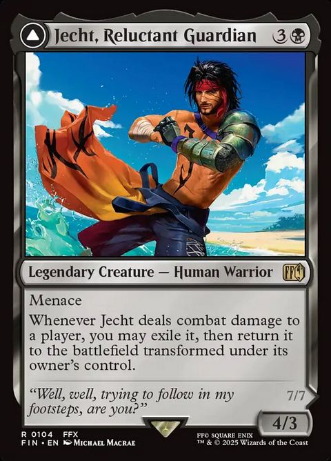 Jecht, Reluctant Guardian // Braska's Final Aeon (104)