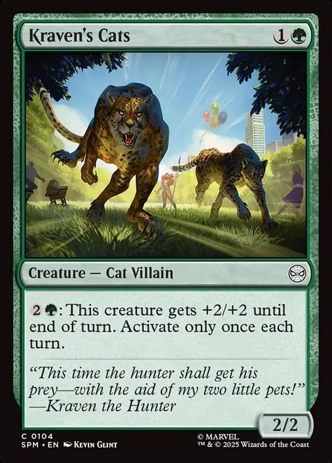 Kraven's Cats (104)