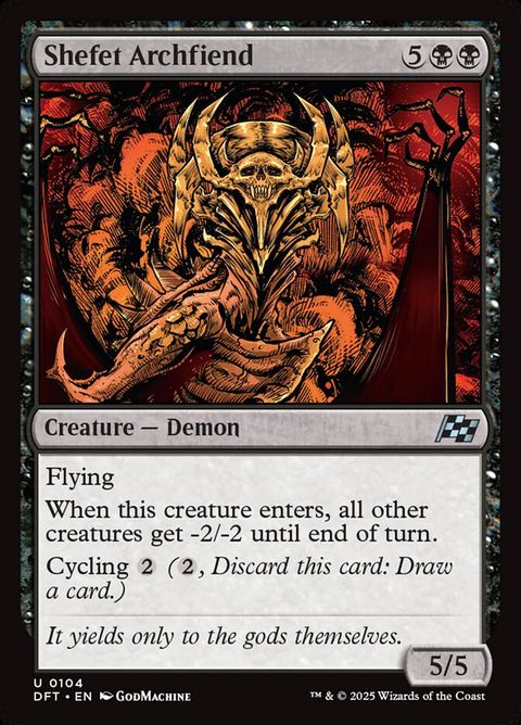 Shefet Archfiend (104)