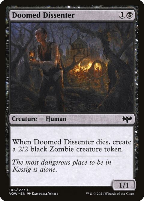 Doomed Dissenter (106)