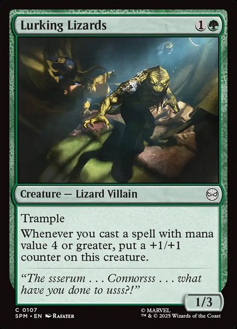 Lurking Lizards (107)