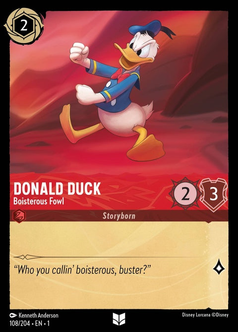 Donald Duck - Boisterous Fowl (108)