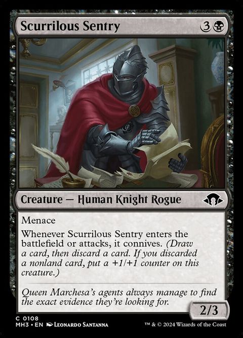 Scurrilous Sentry (108)