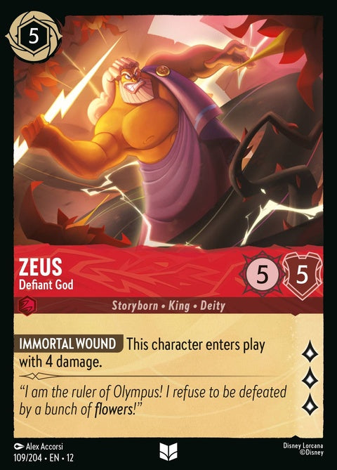 Zeus - Defiant God (109)