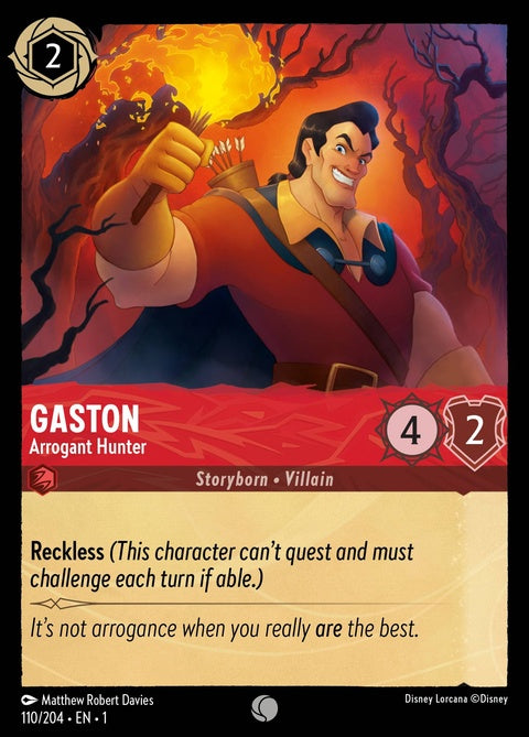 Gaston - Arrogant Hunter (110)