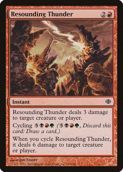 Resounding Thunder (110)