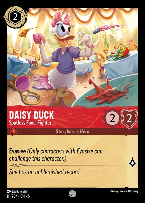 Daisy Duck - Spotless Food-Fighter (111)