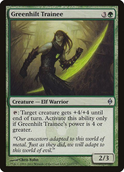 Greenhilt Trainee (112)