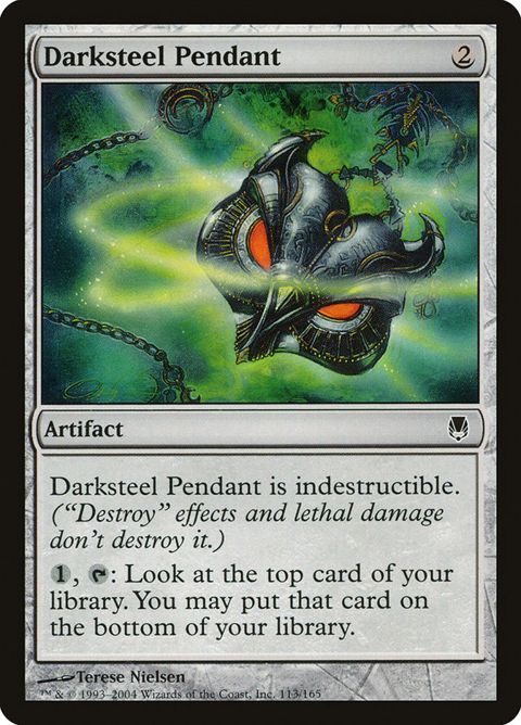 Darksteel Pendant (113)