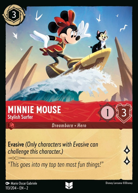 Minnie Mouse - Stylish Surfer (113)