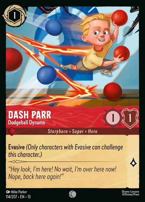 Dash Parr - Dodgeball Dynamo (114)