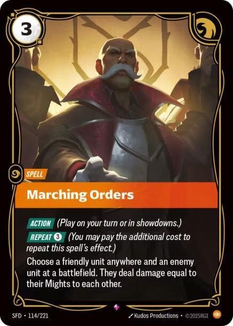 Marching Orders (114)