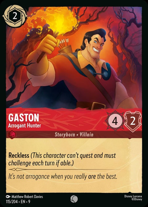 Gaston - Arrogant Hunter (115)