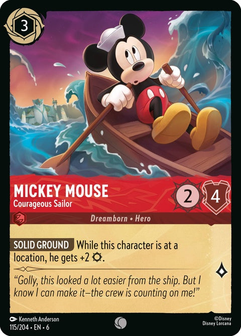 Mickey Mouse - Courageous Sailor (115)