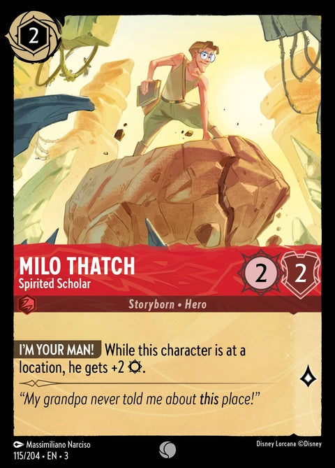 Milo Thatch - Spirited Scholar (115)