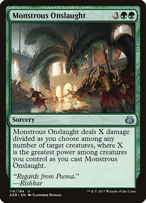 Monstrous Onslaught (116)
