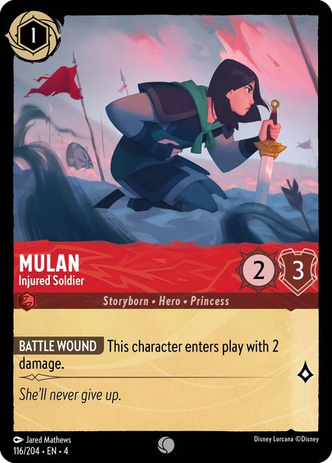 Mulan - Injured Soldier (116)