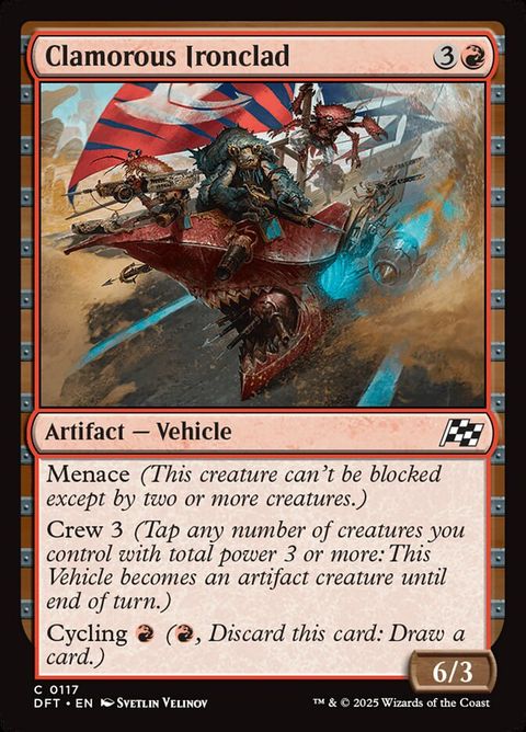 Clamorous Ironclad (117)