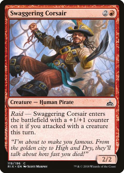 Swaggering Corsair (119)