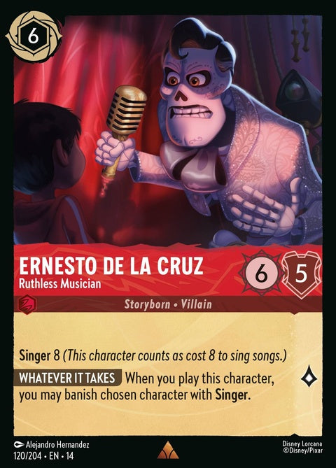 Ernesto De La Cruz - Ruthless Musician (120)