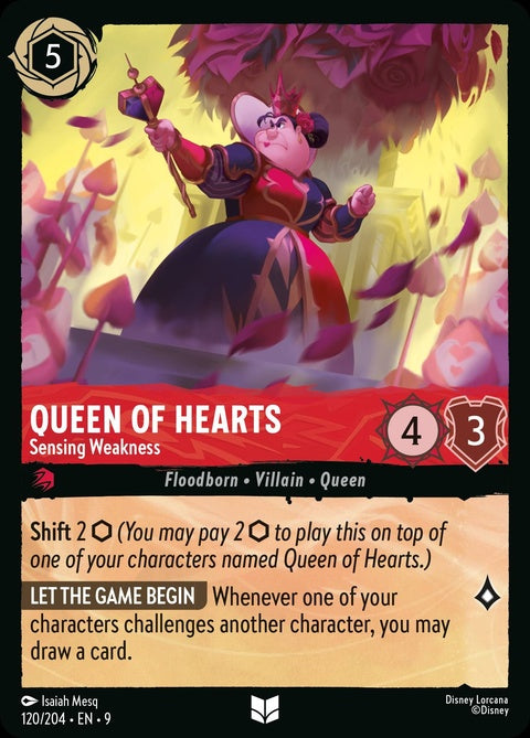 Queen Of Hearts - Sensing Weakness (120)