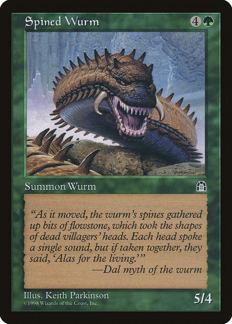 Spined Wurm (121)