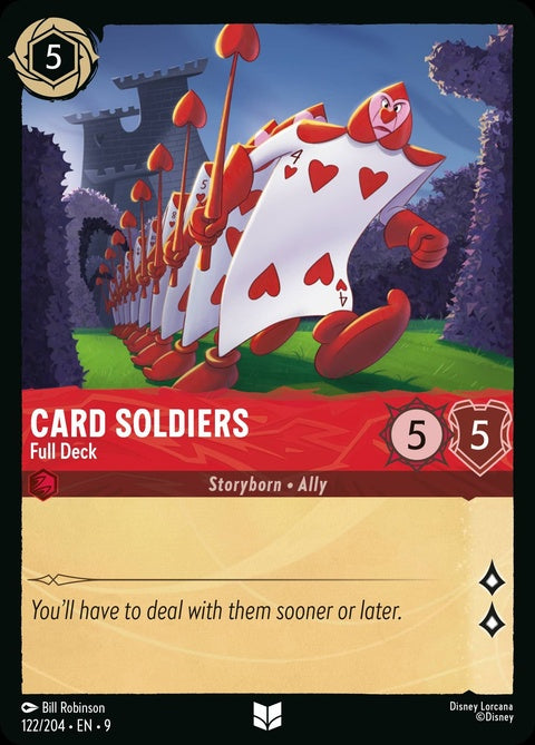 Card Soldiers - Full Deck (122)