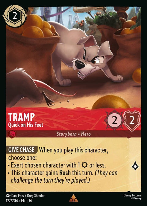 Tramp - Quick On His Feet (122)