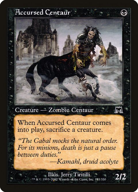 Accursed Centaur (123)