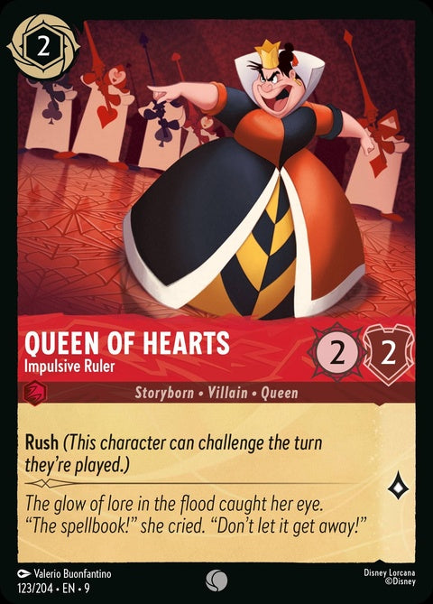 Queen Of Hearts - Impulsive Ruler (123)