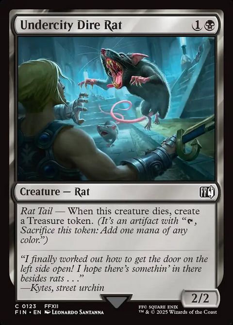 Undercity Dire Rat (123)
