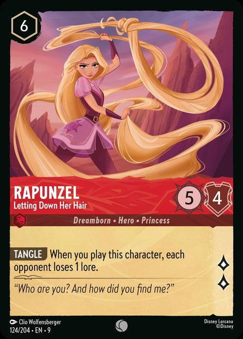 Rapunzel - Letting Down Her Hair (124)