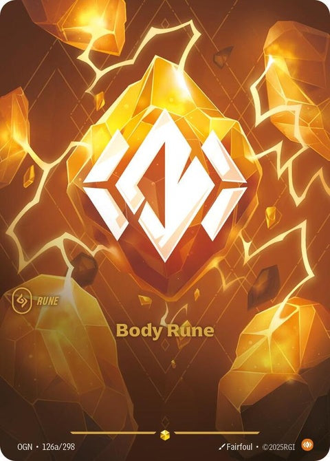 Body Rune (Alternate Art) (126a)