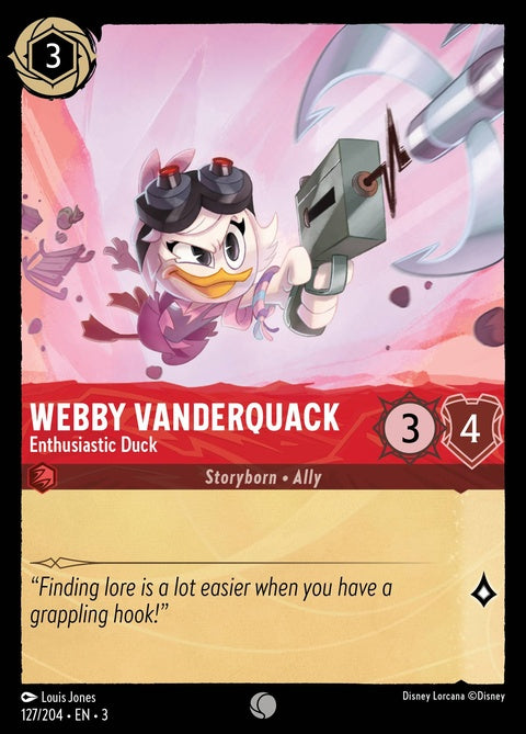 Webby Vanderquack - Enthusiastic Duck (127)