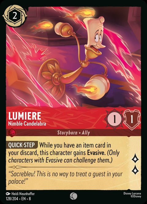 Lumiere - Nimble Candelabra (128)