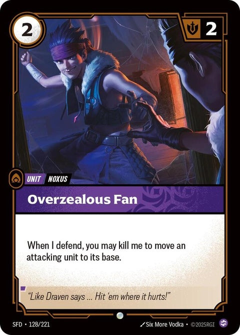 Overzealous Fan (128)