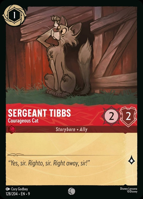 Sergeant Tibbs - Courageous Cat (128)