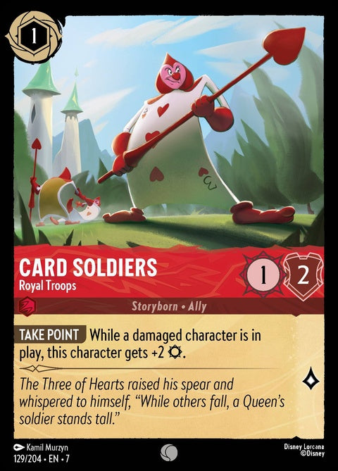 Card Soldiers - Royal Troops (129)