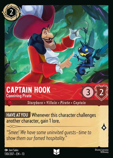 Captain Hook - Conniving Pirate (130)