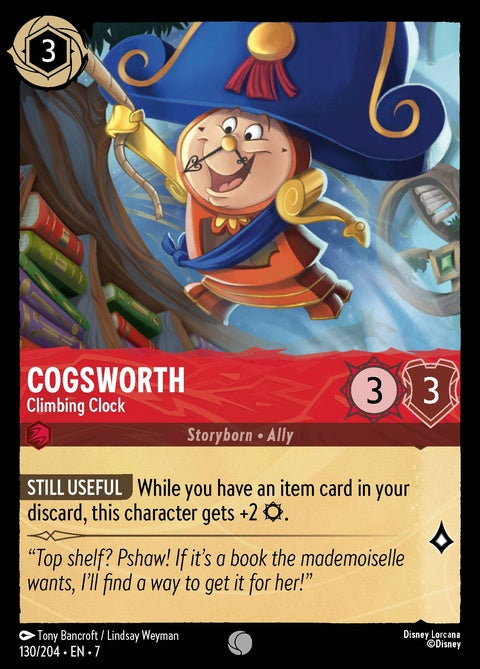 Cogsworth - Climbing Clock (130)