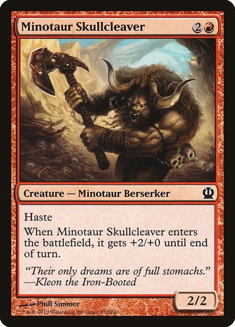 Minotaur Skullcleaver (130)